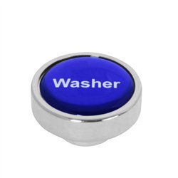 GG96311 - 1-3/16" CR. ALUM. DASHBOARD CONTROL KNOB W/BLUE WASHER