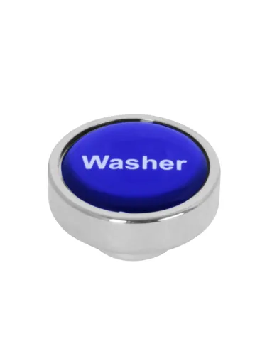 GG96311 - 1-3/16" CR. ALUM. DASHBOARD CONTROL KNOB W/BLUE WASHER