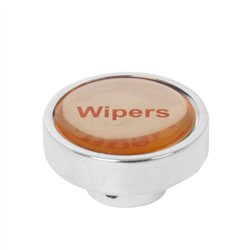 GG96322 - 1-3/16" CR. ALUM. DASHBOARD CONTROL KNOB W/GOLD WIPERS