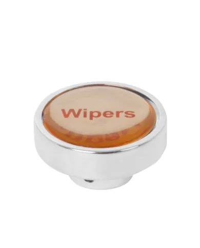 GG96322 - 1-3/16" CR. ALUM. DASHBOARD CONTROL KNOB W/GOLD WIPERS