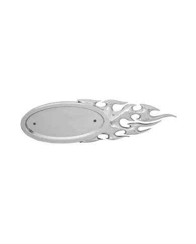 GG97046 - LARGE CR. PLASTIC FLAME EMBLEM ACCENT