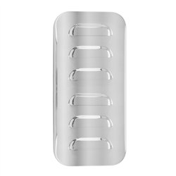 GG97551 - S.S. SLEEPER VENT DOOR COVER LOUVER FOR KENWORTH
