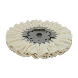 GG98152 - 8"X3" WHITE TREATED AIRWAY BUFFING WHEEL
