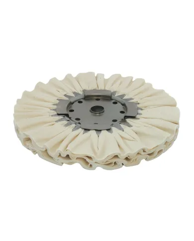 GG98152 - 8"X3" WHITE TREATED AIRWAY BUFFING WHEEL