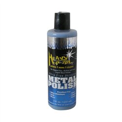 GG98263 - 8 OZ HEAVY METAL BLUE/WHITE POLISH
