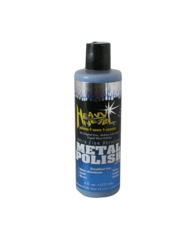 GG98263 - 8 OZ HEAVY METAL BLUE/WHITE POLISH