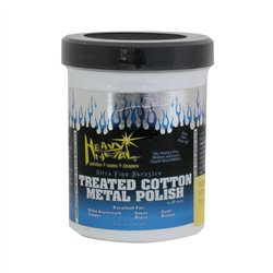 GG98266 - 4 OZ HEAVY METAL WHITE COTTON POLISH