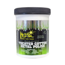 GG98267 - 4 OZ HEAVY METAL GREEN COTTON POLISH