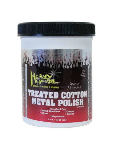 GG98268 - 4 OZ HEAVY METAL RED COTTON POLISH