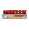 GG98985 - CR. ALUM. BOOT CADDIE W/ RED BRUSH & AMBER/CLR 6 LED LIGHT