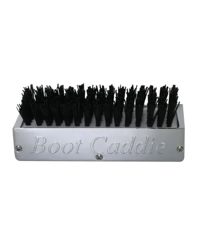 GG98990 - CR. ALUMINUM BOOT CADDIE W/ BLACK BRUSH & HARDWARE