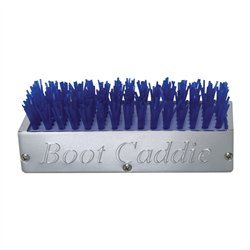 GG98991 - CR. ALUMINUM BOOT CADDIE W/ BLUE BRUSH & HARDWARE