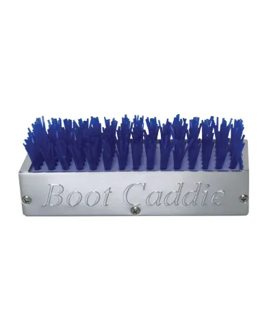 GG98991 - CR. ALUMINUM BOOT CADDIE W/ BLUE BRUSH & HARDWARE