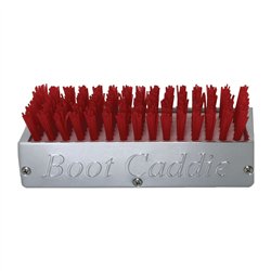 GG98992 - CR. ALUMINUM BOOT CADDIE W/ RED BRUSH & HARDWARE