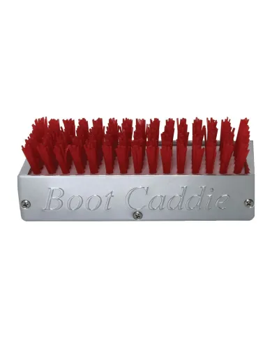 GG98992 - CR. ALUMINUM BOOT CADDIE W/ RED BRUSH & HARDWARE