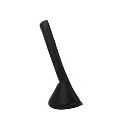 GG99676 - 17" MATTE BLACK/RED STITCHING GEAR SHIFT BOOT COVER