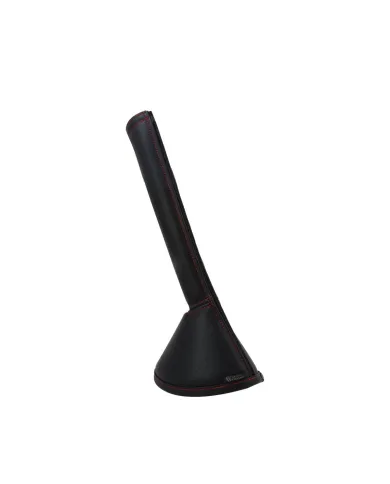 GG99676 - 17" MATTE BLACK/RED STITCHING GEAR SHIFT BOOT COVER