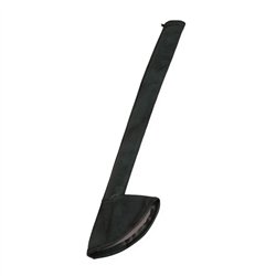 GG99721 - 30" BLACK GEAR SHIFT BOOT COVER W/ BLACK STITCHING