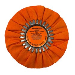 ZPRAWO58-8CD  - ORANGE RUFFY   CLEAR DIP