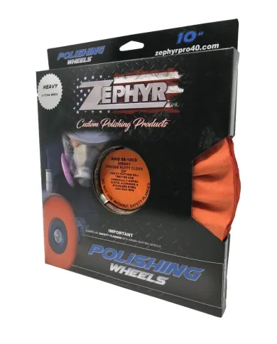 ZPRAWO58-10CD - ORANGE RUFFY   CLEAR DIP