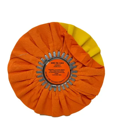 ZPRAWO58-8KK - ORANGE / YELLOW KWIK KUT AIRWAY  8"  (SIGNATURE SERIES)                           