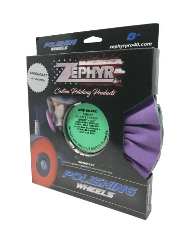 ZPRAWP58-8SC - PURPLE / GREEN  SMOOTH CUT