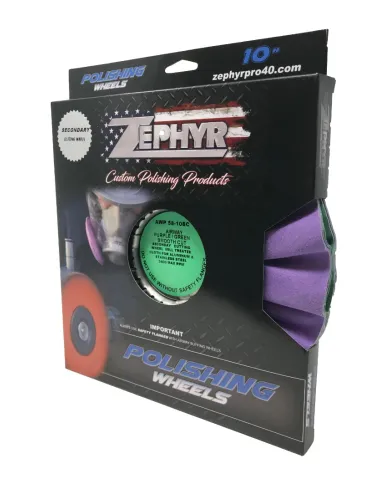 ZPRAWP58-10SC - PURPLE / GREEN  SMOOTH CUT