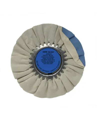 ZPRAWW58-8SS - WHITE / BLUE  SUPER SHIINE