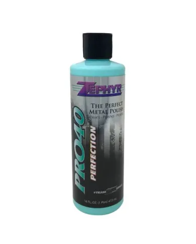ZPRPRO40016 - PRO-40 METAL POLISH 16 OZ.   (SIGNATURE SERIES)