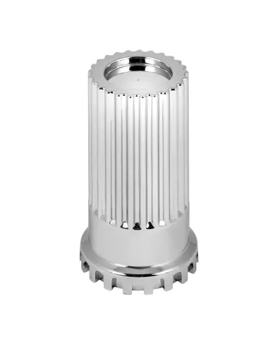 GG10353 - CR. PL. 33MM X 4"H PUSH-ON BULLET FLAT TOP NUT COVER