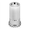 GG10353 - CR. PL. 33MM X 4"H PUSH-ON BULLET FLAT TOP NUT COVER