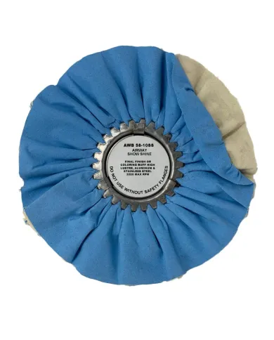 ZPRAWB58-10SS -  BLUE  / WHITE SHOW SHIINE (FINISH) 10" (SIGNATURE SERIES)