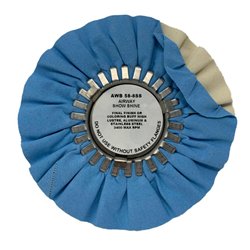 ZPRAWB58-8SS -  BLUE  / WHITE SHOW SHIINE  (FINISH) 8"  (SIGNATURE SERIES)