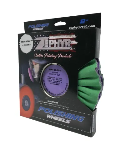 ZPRAWG58-8SK - GREEN / PURPLE SMOOTH KUT 8 " "JOKER" (S IGNATURE. SERIES)