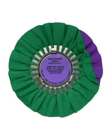 ZPRAWG58-8SK - GREEN / PURPLE SMOOTH KUT 8 " "JOKER" (S IGNATURE. SERIES)