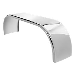 HB5556 - 105"tip to tip x 31"T 430SS FULL LOWRIDER MIRROR SHINE