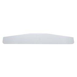 UP10414-3" X 14" Chrome Standard Bottom Mud Flap Plate - Welded Stud