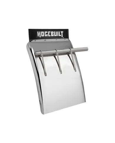 HBJL100424 - 34" 304SS QUARTER FENDER WITH TUBE HALF BRACE MONTING