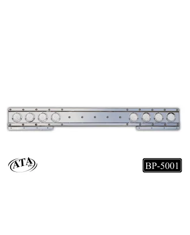 ATABP-5001 - 10" Tonka Rear Light Bar w/8-4" Round & 25-3/4" Light Holes