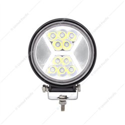 UP36457-4.5" 24 High Power LED Work Light With "X" White Light Guide