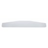 UP10415-3" X 12" Chrome Standard Bottom Mud Flap Plate - Welded Stud