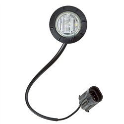 MXM09400WCL-D - 1-1/4" Round White Courtesy Light