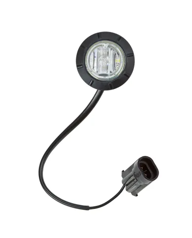 MXM09400WCL-D - 1-1/4" Round White Courtesy Light