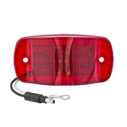 MXM23015R - Rectangular Clearance Marker P2/P3/PC2 Red