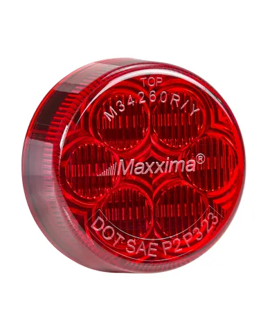MXM34260R - 2" Round Red Vantage Series