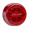 MXM34260R - 2" Round Red Vantage Series