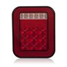 MXM42221 - Three Stud LED Thin Profile Box Style Multi Function Light - STT / BU