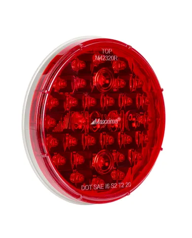 MXM42320R - 4" Round Red STT Vantage