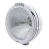 UP31756-Stainless Steel Classic Headlight H4 Bulb & LED Turn Signal - Clear Lens