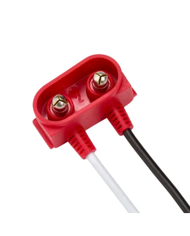 MXM50950 - 2-Pin Right Angle CM Plug 6" Leads